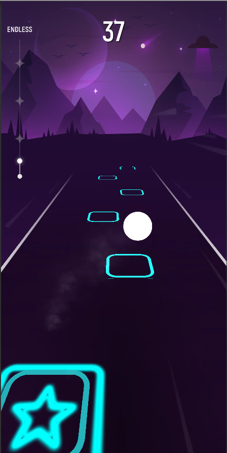 اسکرین شات 2 بازی BLACK PINK Tiles Hop Ball - Ne