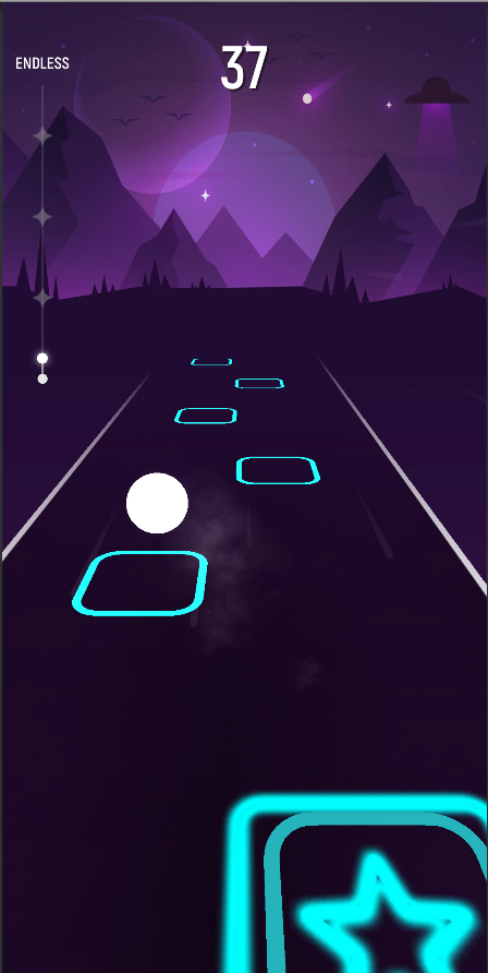 اسکرین شات 5 بازی BLACK PINK Tiles Hop Ball - Ne