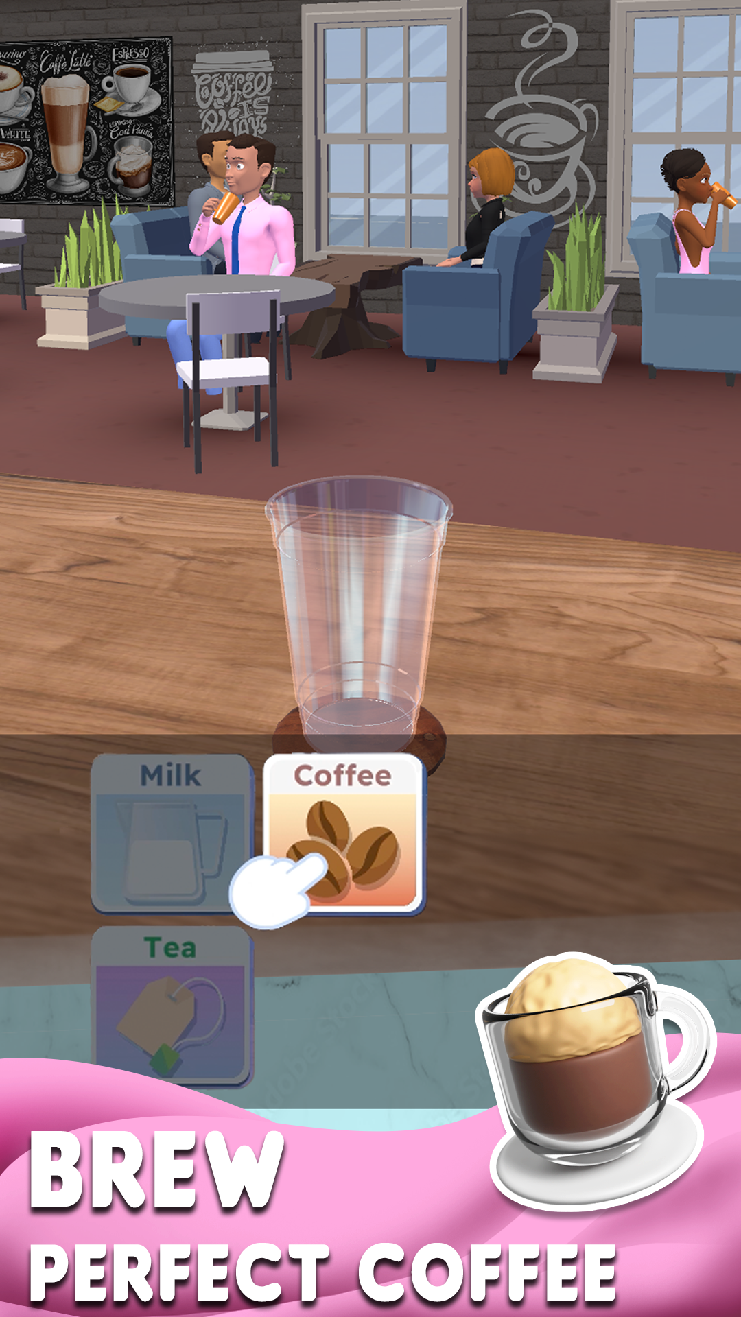 اسکرین شات 3 بازی Perfect Coffee 3D