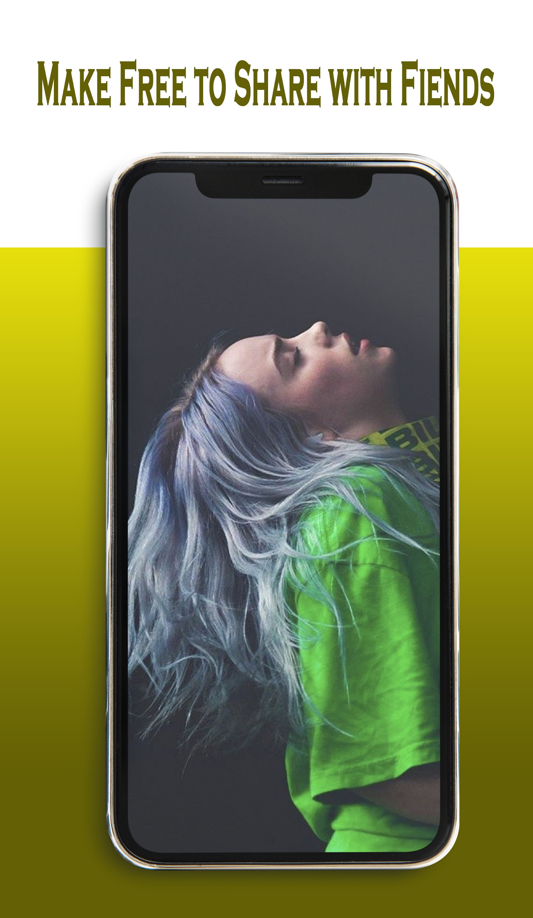 اسکرین شات 5 برنامه Billie Eilish Wallpaper