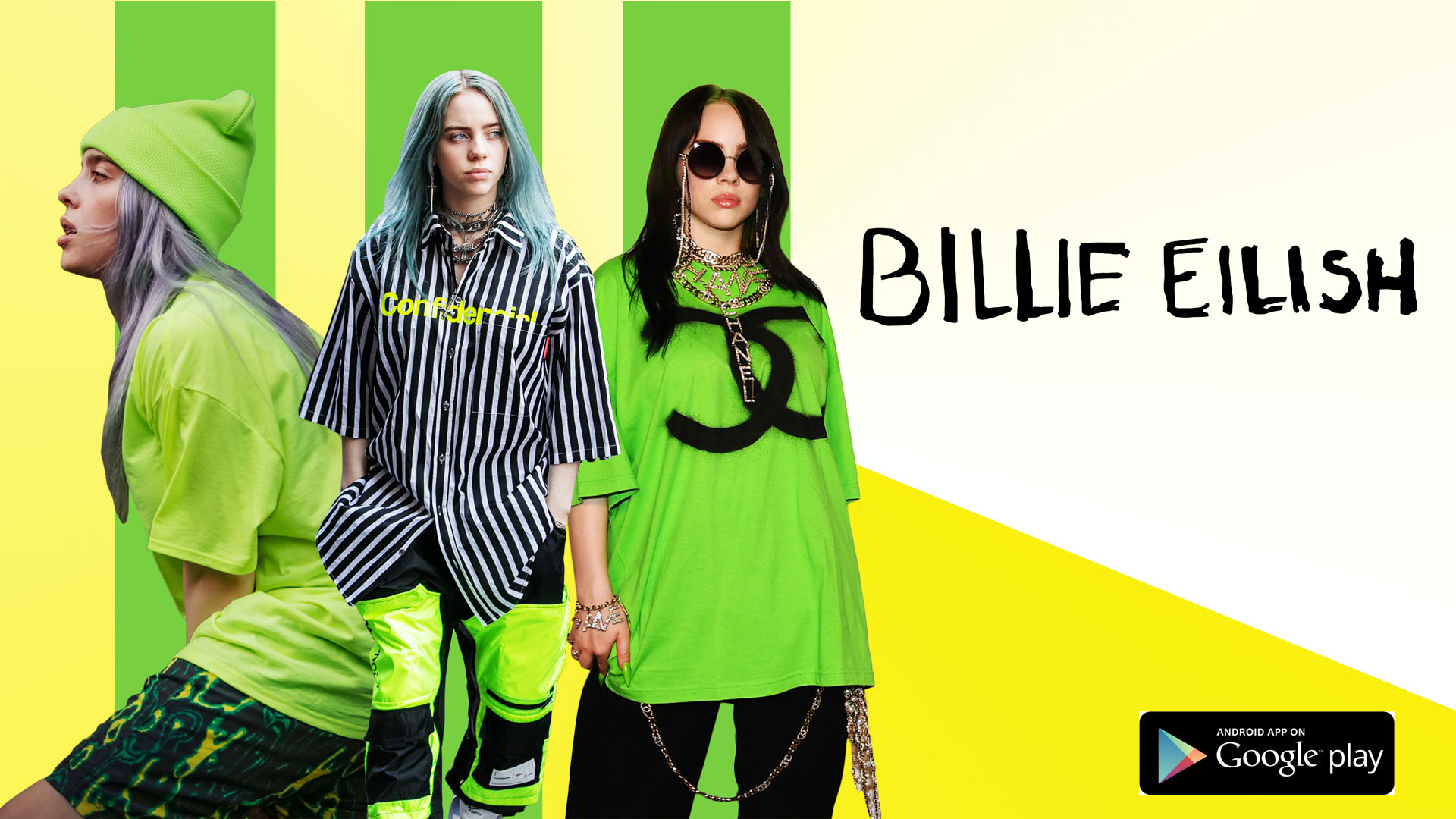 اسکرین شات 1 برنامه Billie Eilish Wallpaper
