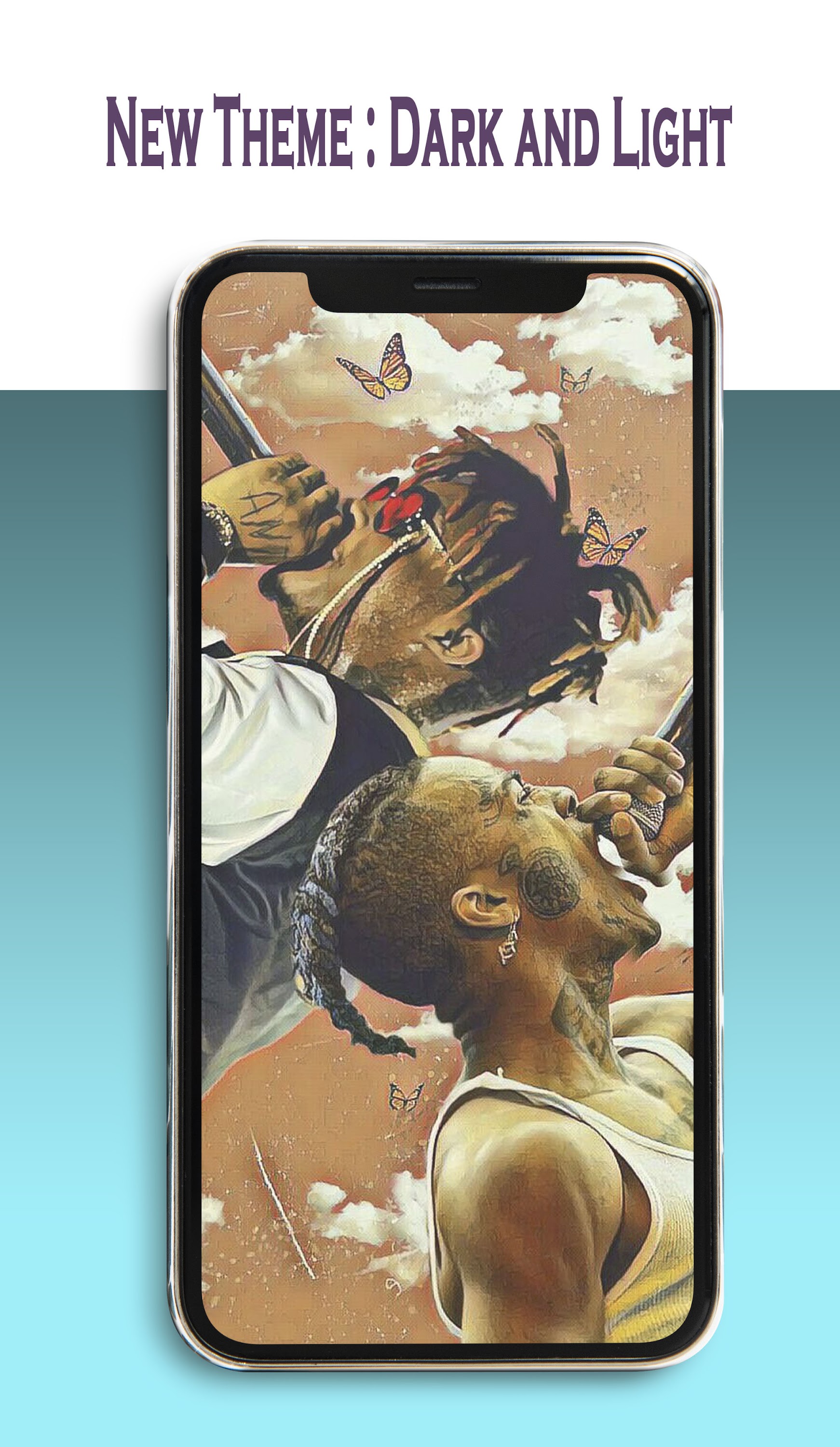 اسکرین شات 6 برنامه XXXTentacion Wallpaper