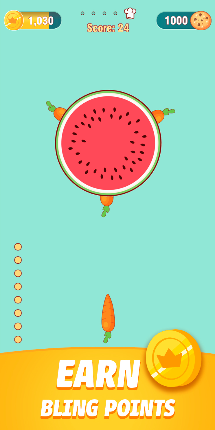 اسکرین شات 1 بازی Bitcoin Food Fight - Get BTC