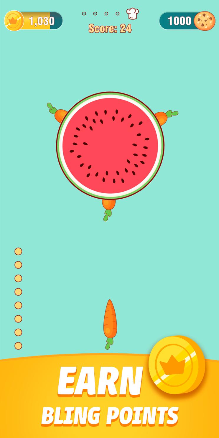 اسکرین شات 1 بازی Bitcoin Food Fight - Get BTC