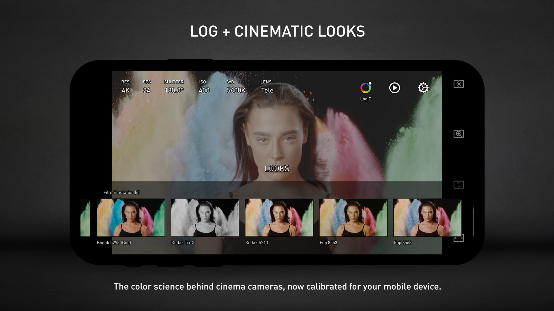 اسکرین شات 3 برنامه Protake - Mobile Cinema Camera
