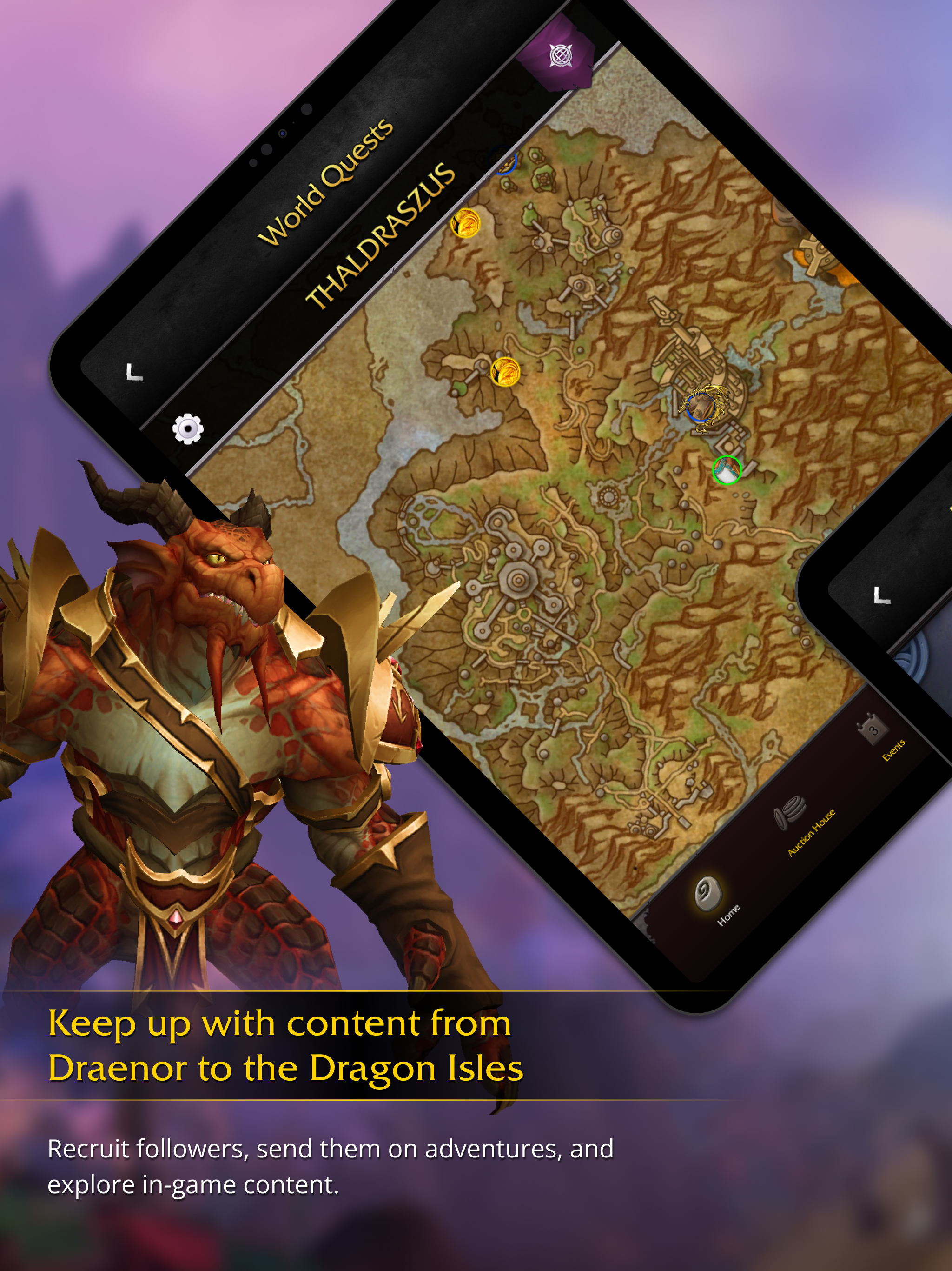 اسکرین شات 4 برنامه WoW Companion