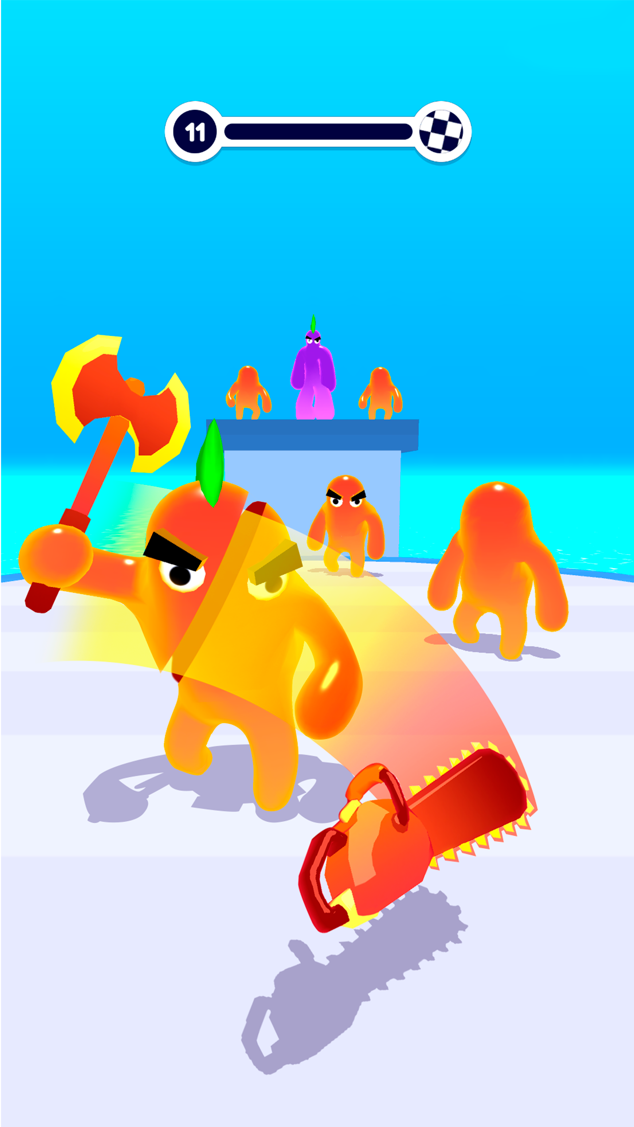 اسکرین شات 3 بازی Blob Shooter 3D — Assassin Hit