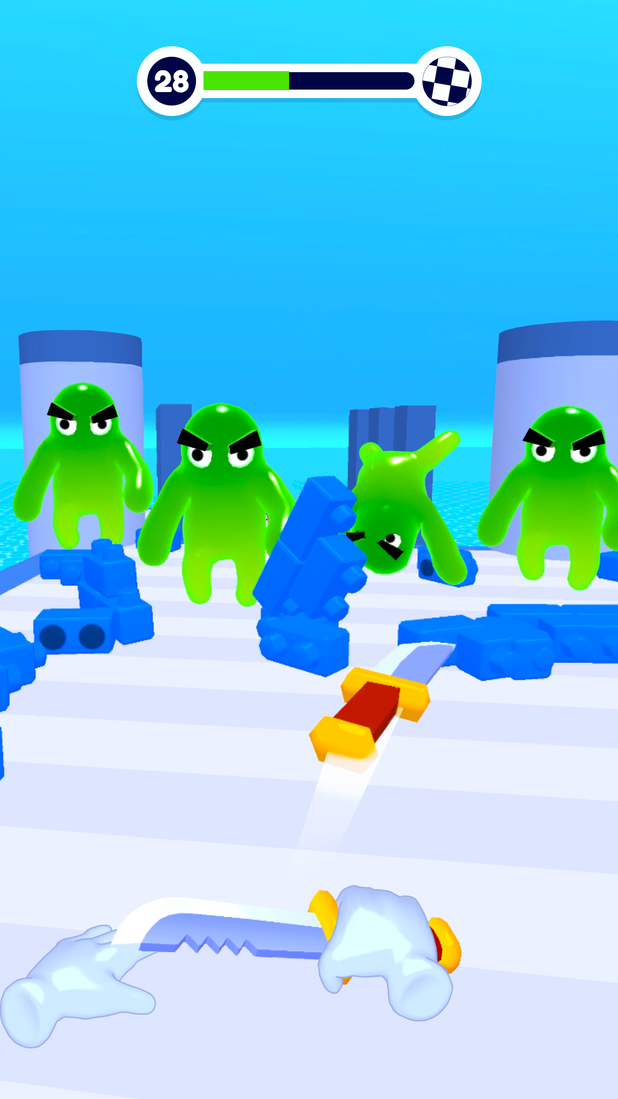 اسکرین شات 8 بازی Blob Shooter 3D — Assassin Hit