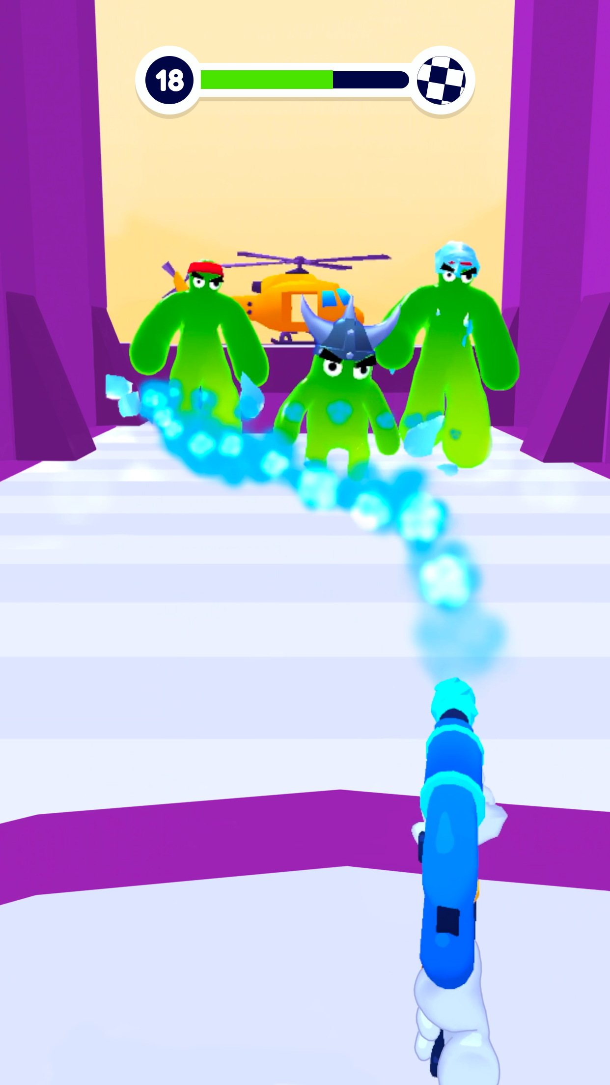اسکرین شات 5 بازی Blob Shooter 3D — Assassin Hit