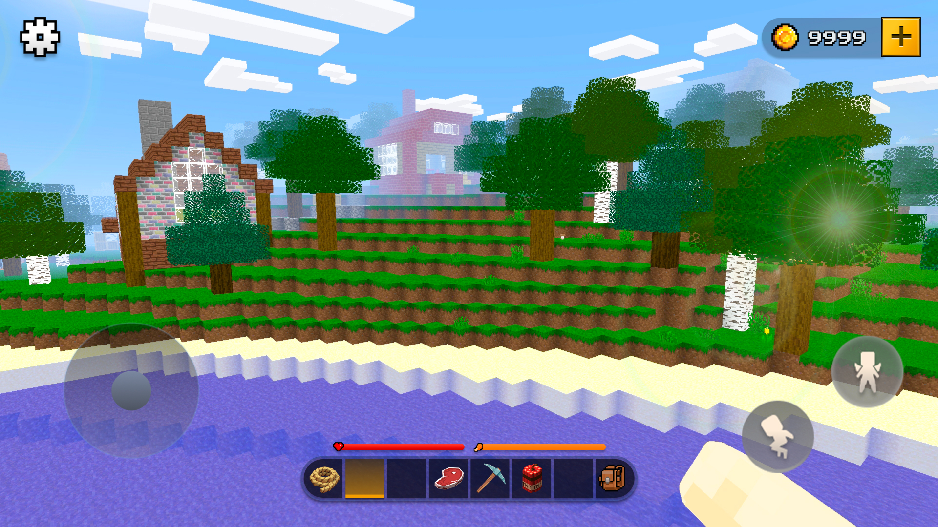 اسکرین شات 1 بازی Block Craft World Sandbox