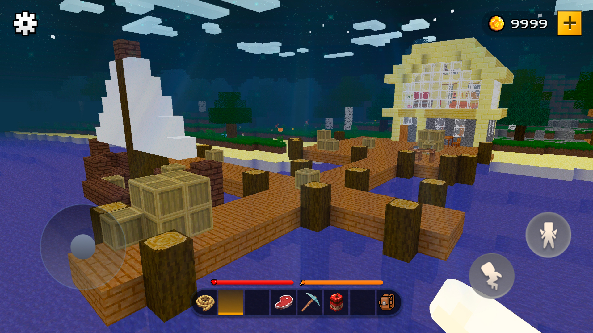 اسکرین شات 6 بازی Block Craft World Sandbox