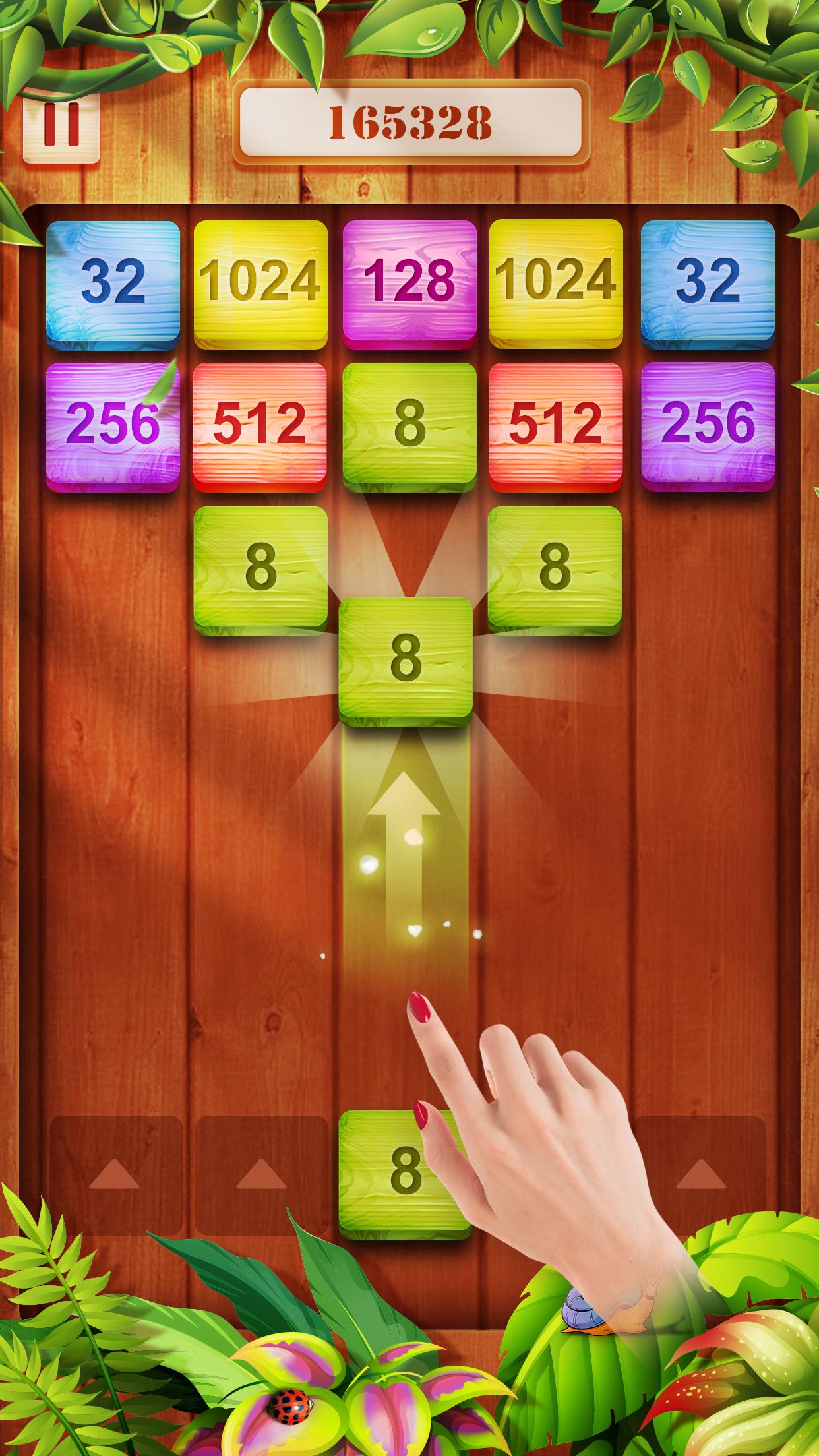 اسکرین شات 2 بازی Shoot n Merge - Block puzzle