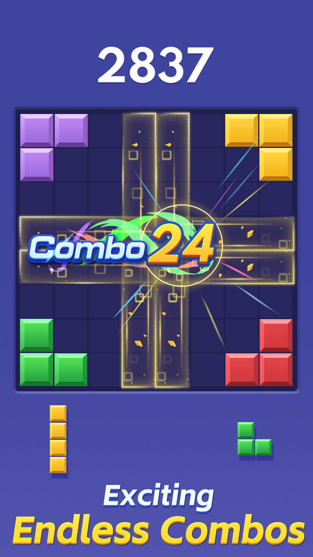 اسکرین شات 4 بازی ColorBlock : Combo Blast