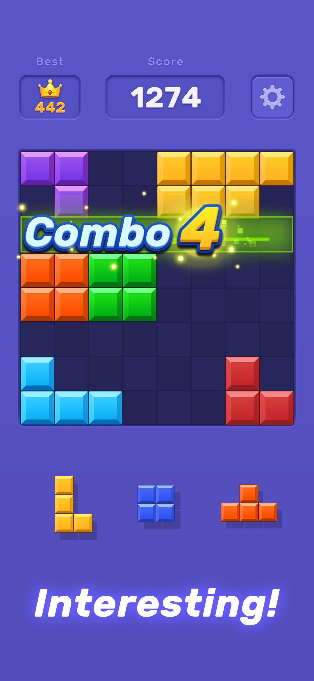 اسکرین شات 2 بازی Block Puzzle Revolution