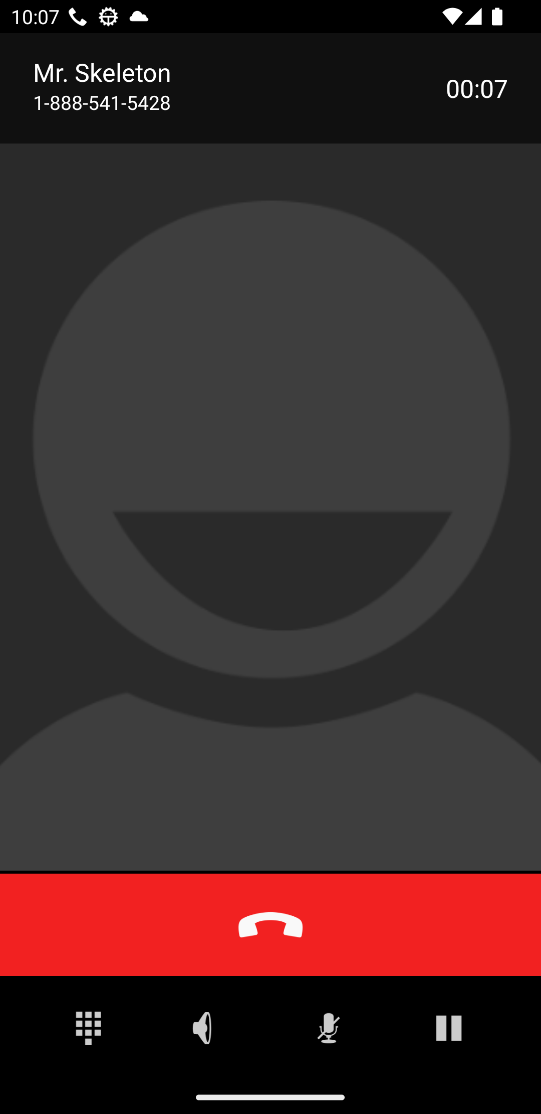 اسکرین شات 4 برنامه Fake Call