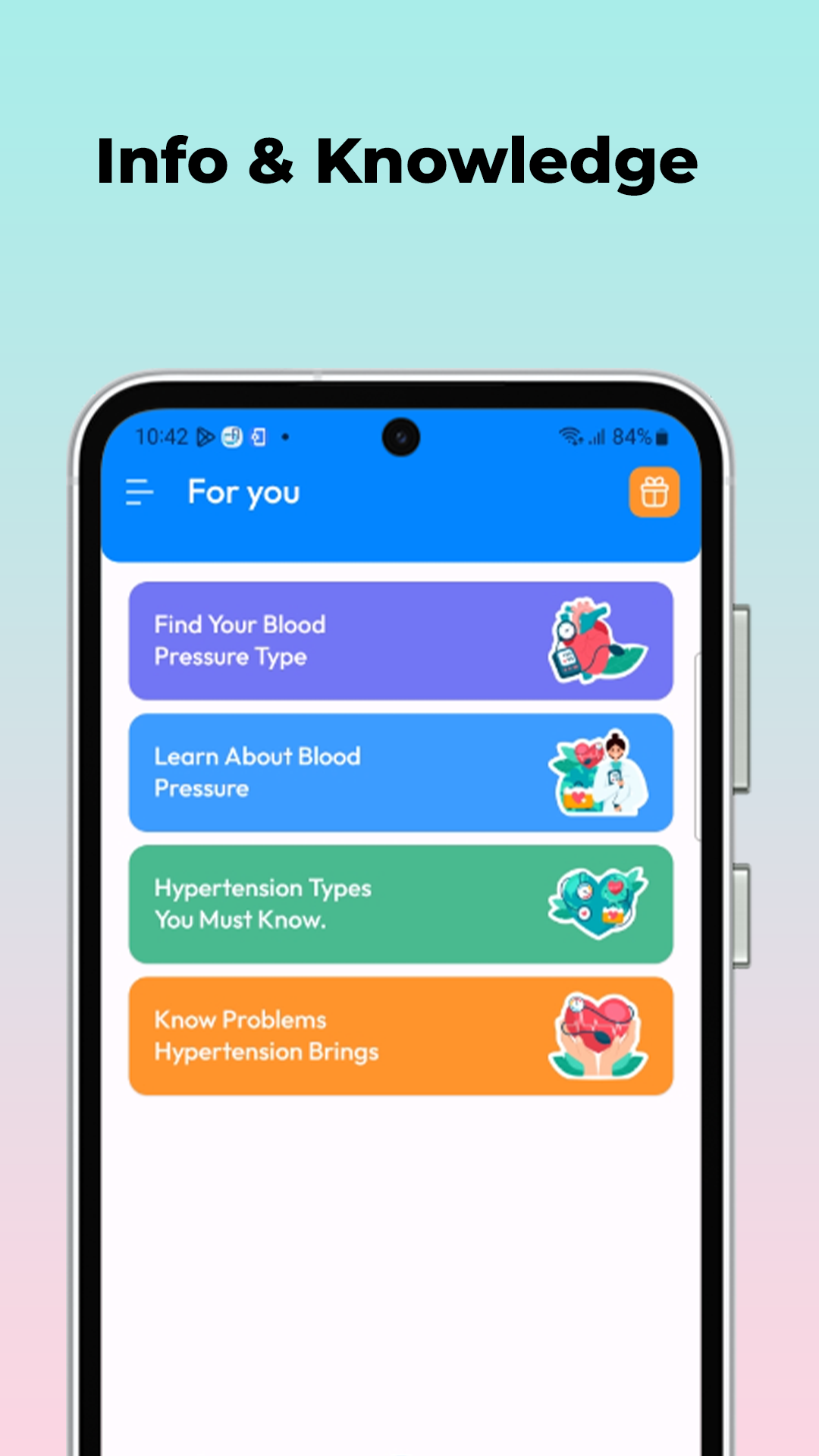اسکرین شات 4 برنامه Smart BP, Blood Pressure App