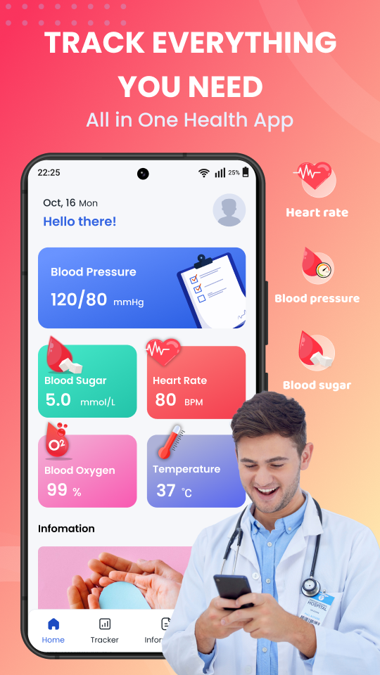 اسکرین شات 1 برنامه BP Journal - Wellness Notes