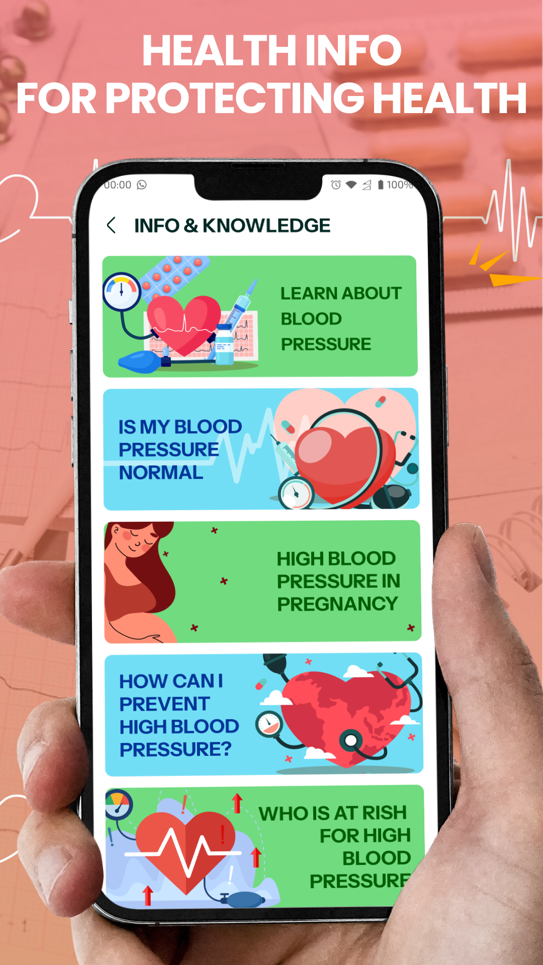 اسکرین شات 5 برنامه Blood Pressure Tracker: Bp Log
