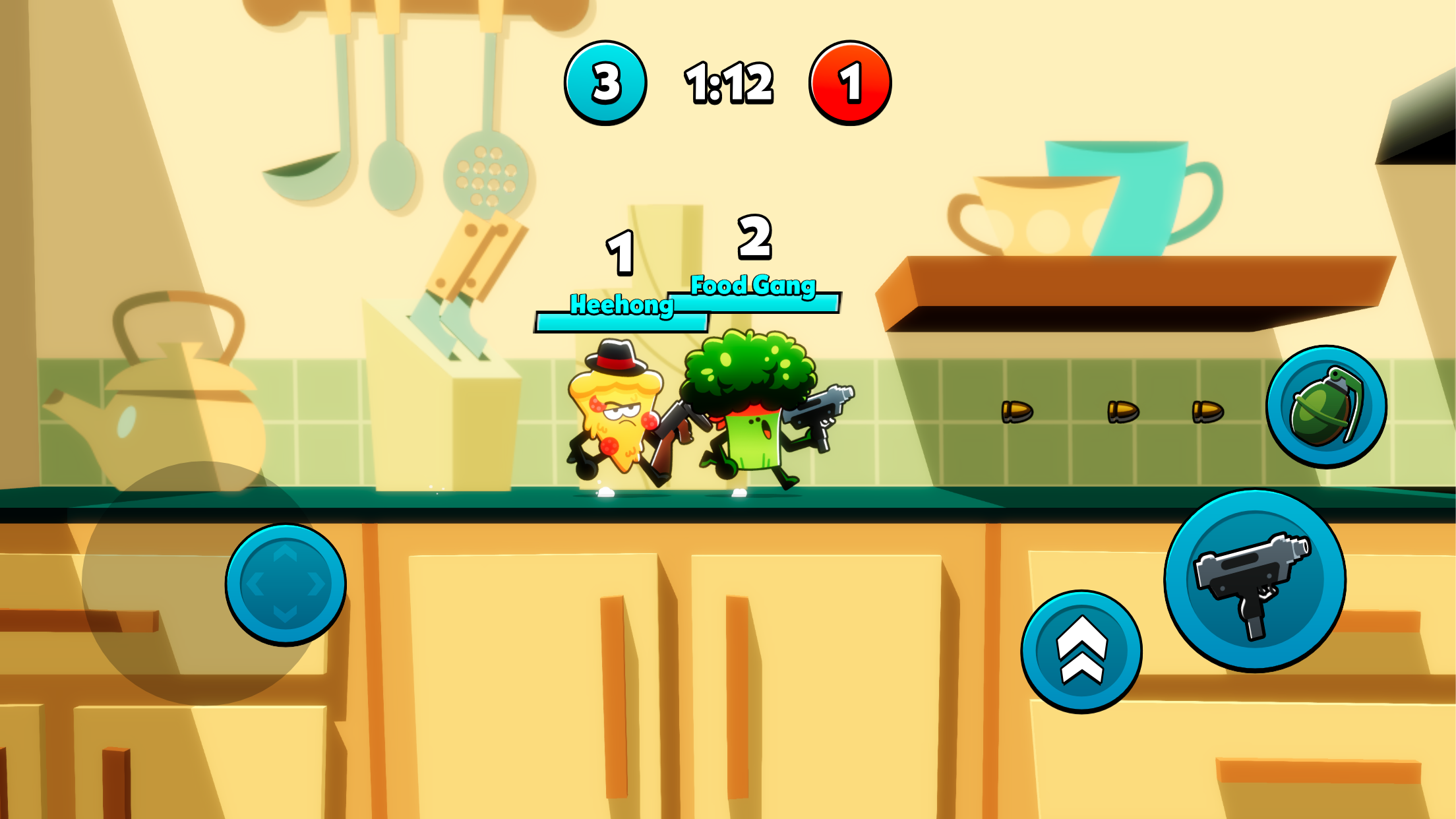 اسکرین شات 1 بازی Food Gang: Chaotic PvP Brawl