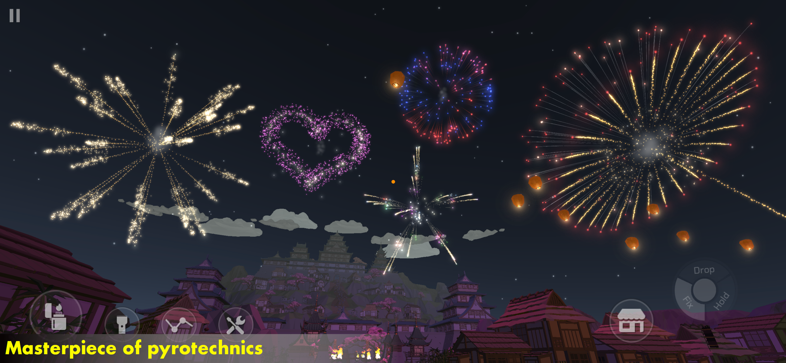 اسکرین شات 4 بازی Fireworks Play