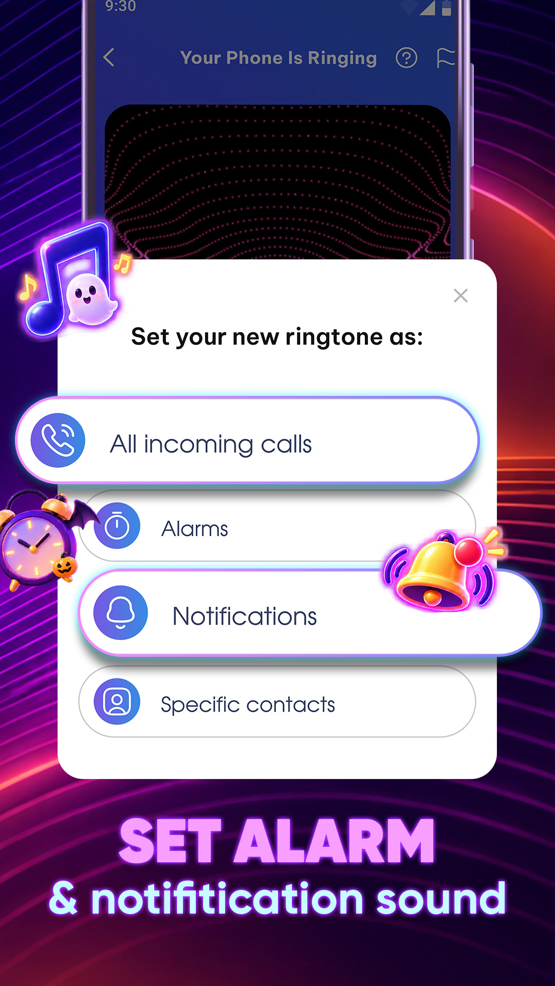 اسکرین شات 6 برنامه Ringtones for Android Phones
