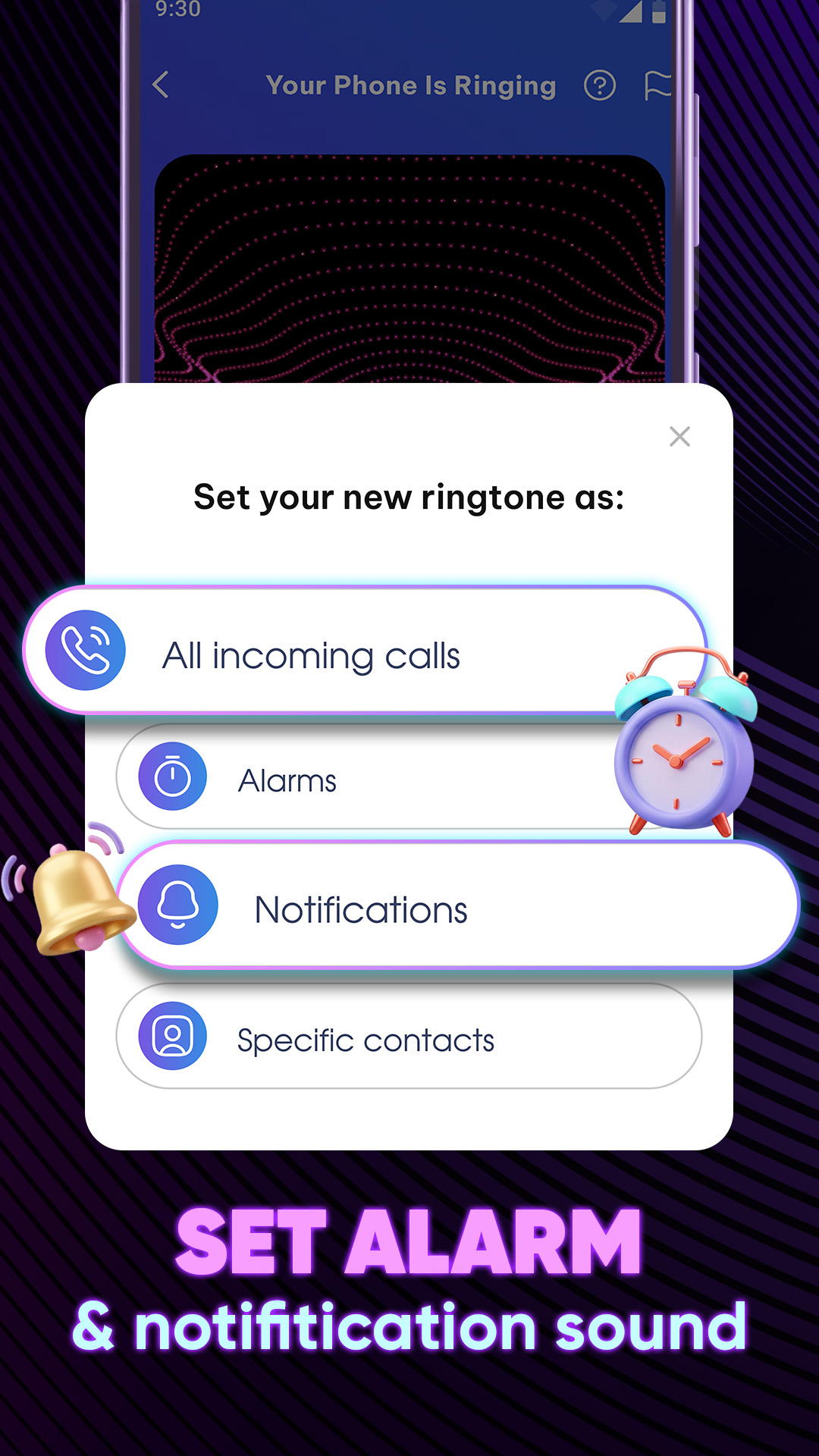 اسکرین شات 6 برنامه Ringtones for android phones
