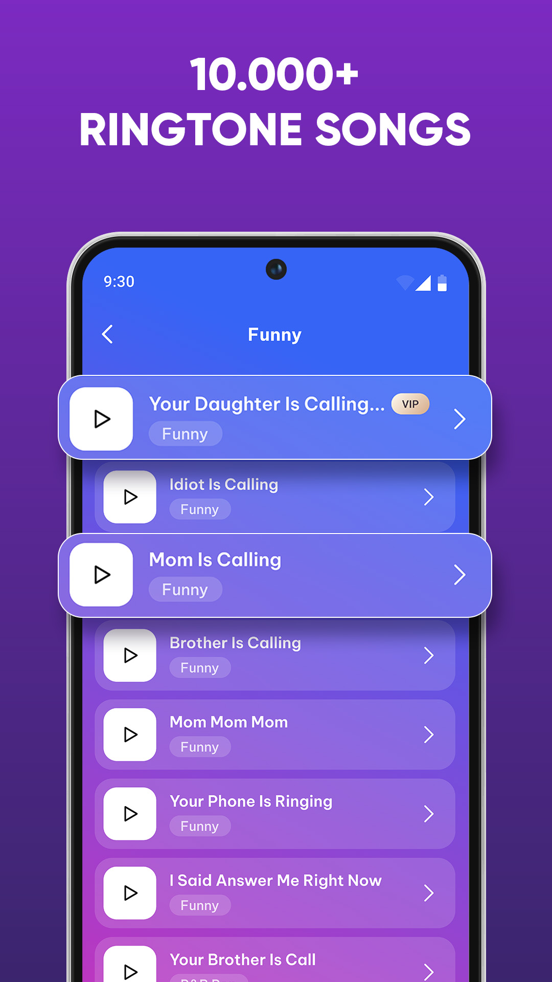 اسکرین شات 3 برنامه Ringtones for android phones