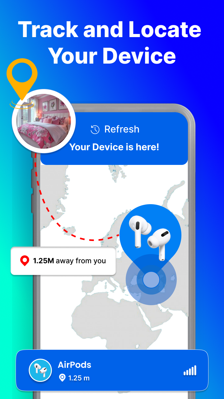 اسکرین شات 4 برنامه Find my phone- Phone Tracker