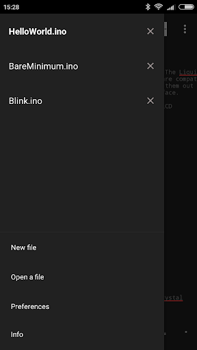 اسکرین شات 4 برنامه Bluino Loader - Arduino IDE