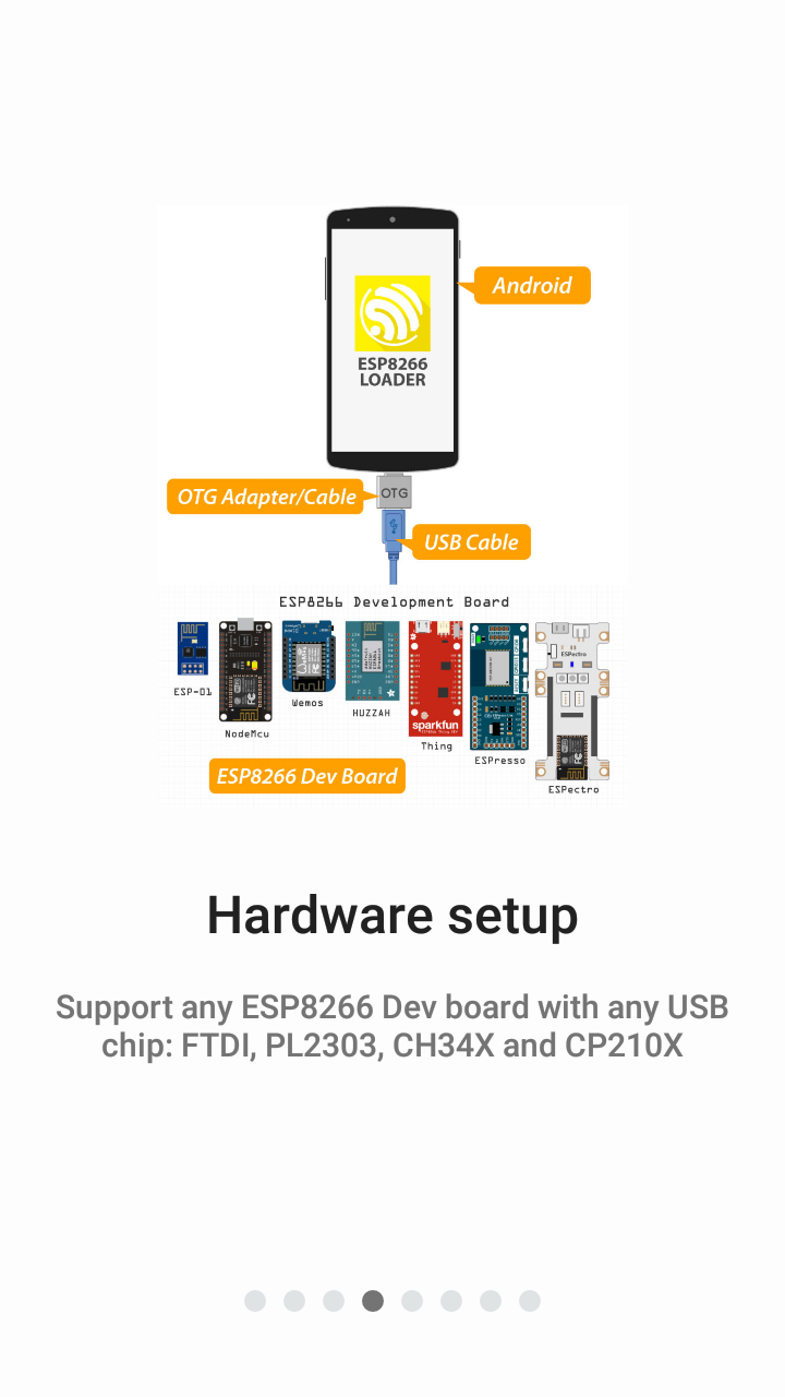 اسکرین شات 2 برنامه ESP8266 Loader (Blynk Uploader