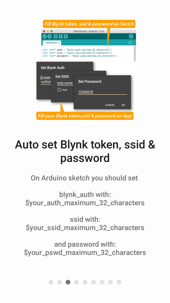 اسکرین شات 7 برنامه ESP8266 Loader (Blynk Uploader