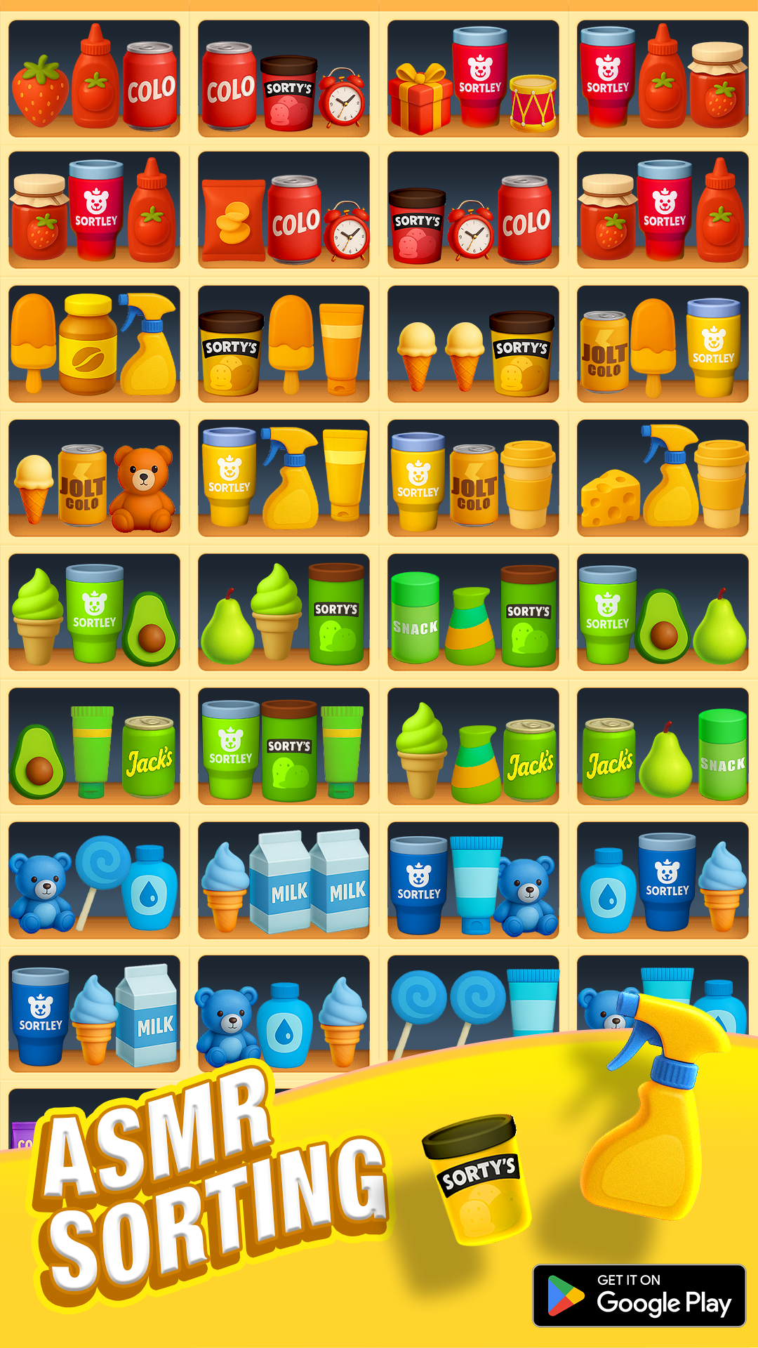 اسکرین شات 4 بازی Goods Sorting: Match 3 Puzzle