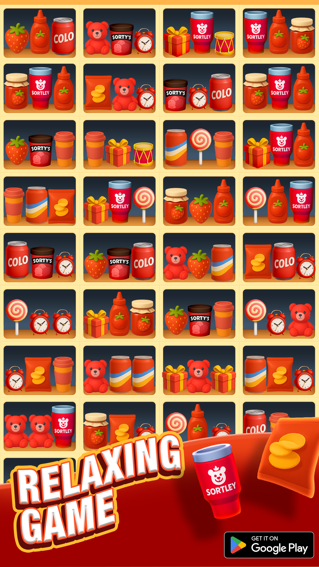 اسکرین شات 5 بازی Goods Sorting: Match 3 Puzzle