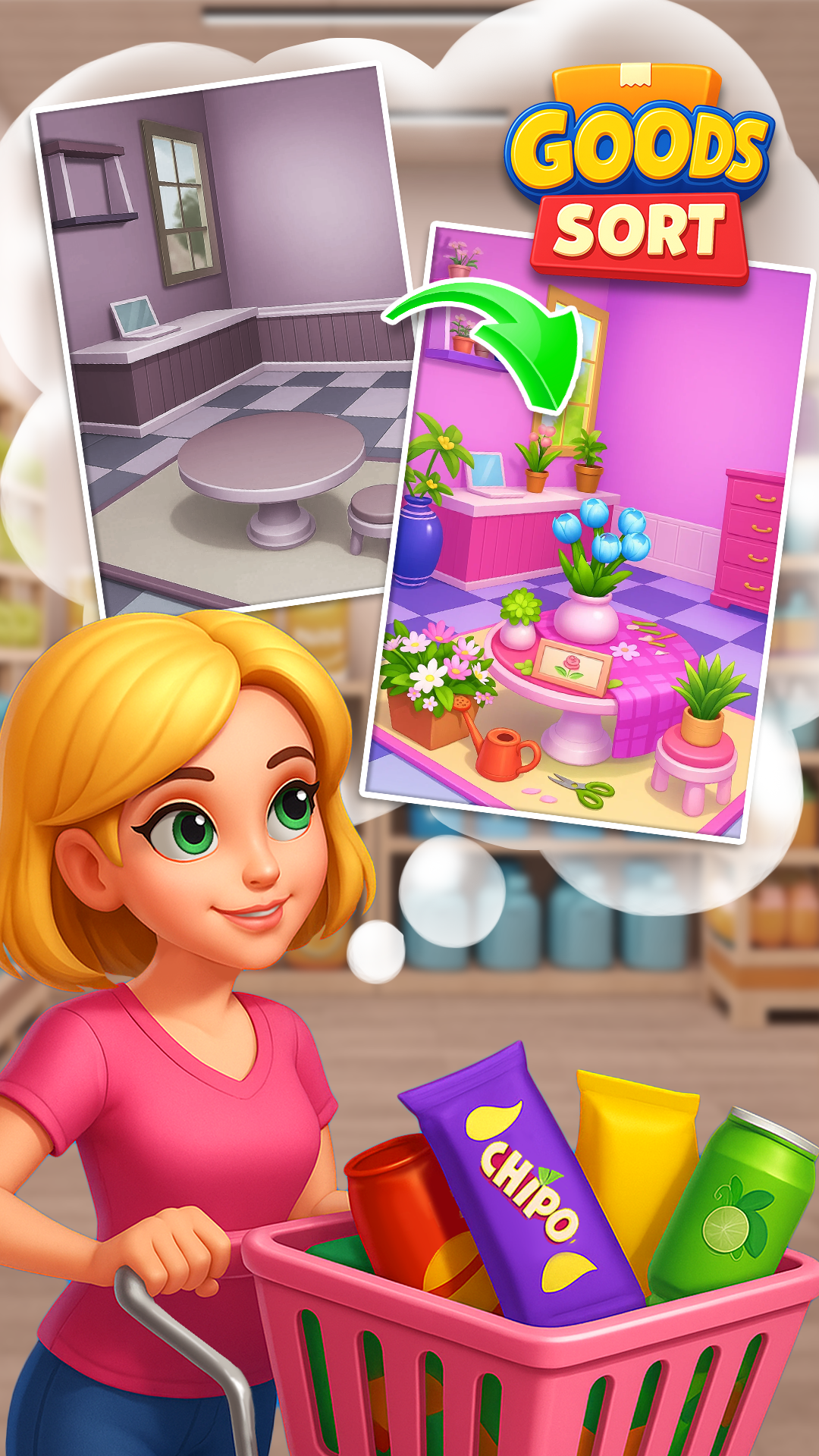 اسکرین شات 8 بازی Goods Sorting: Match 3 Puzzle