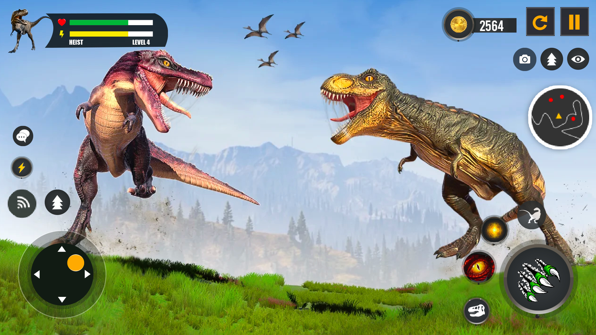 اسکرین شات 3 بازی Real Tyrannosaurus Trex Fight
