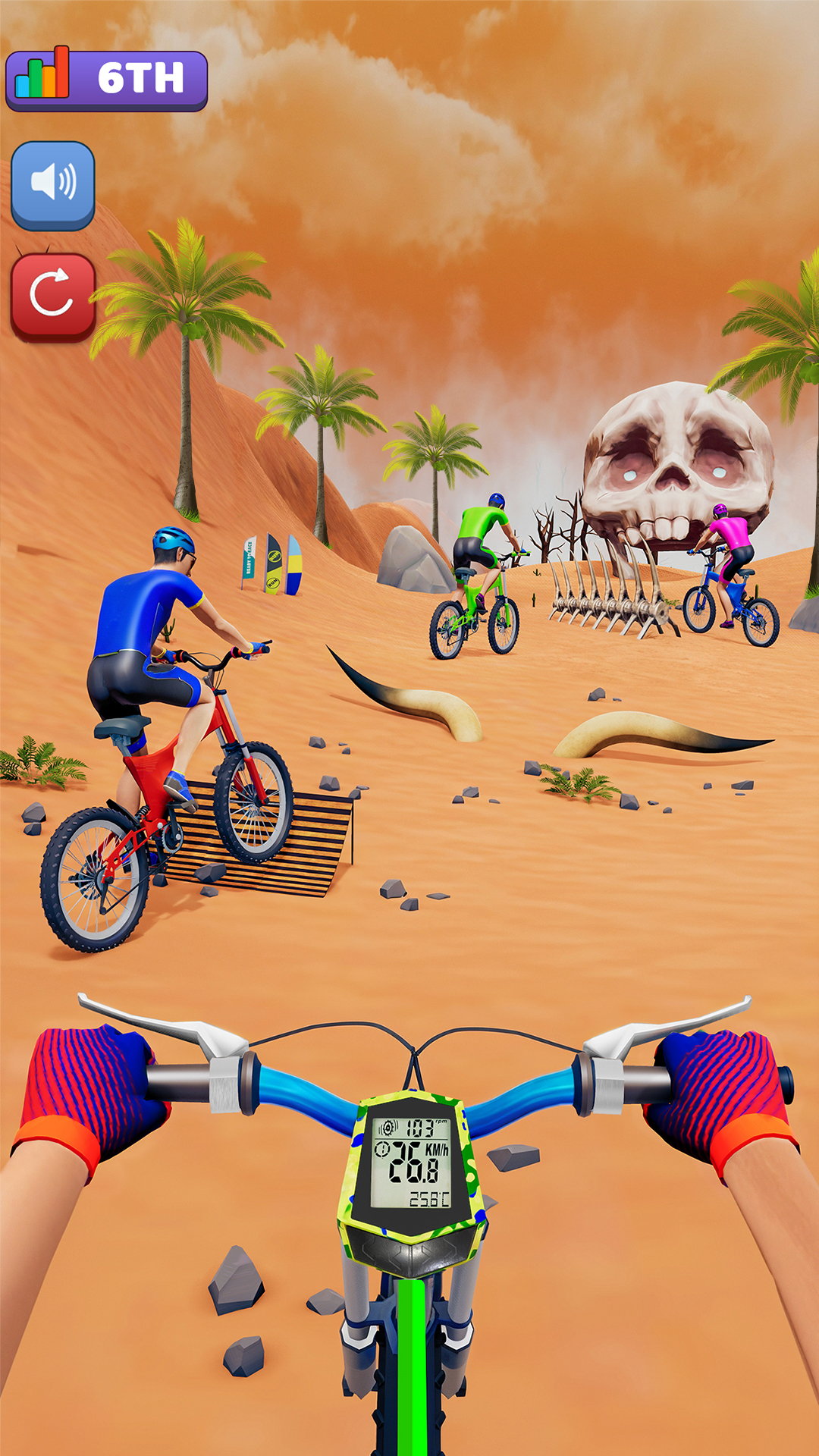 اسکرین شات 3 بازی BMX Extreme Cycle Racing