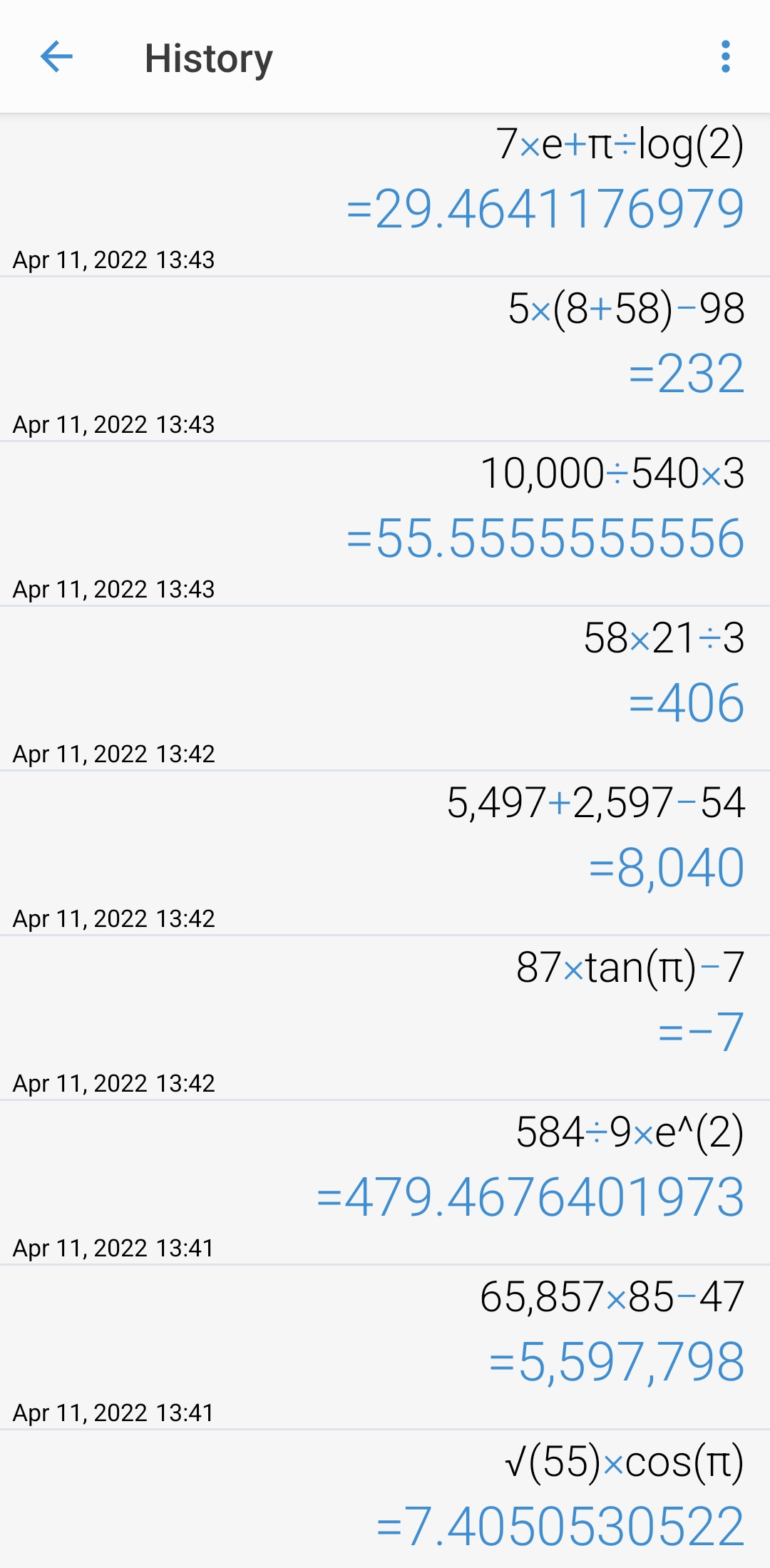 اسکرین شات 4 برنامه Simple Calculator