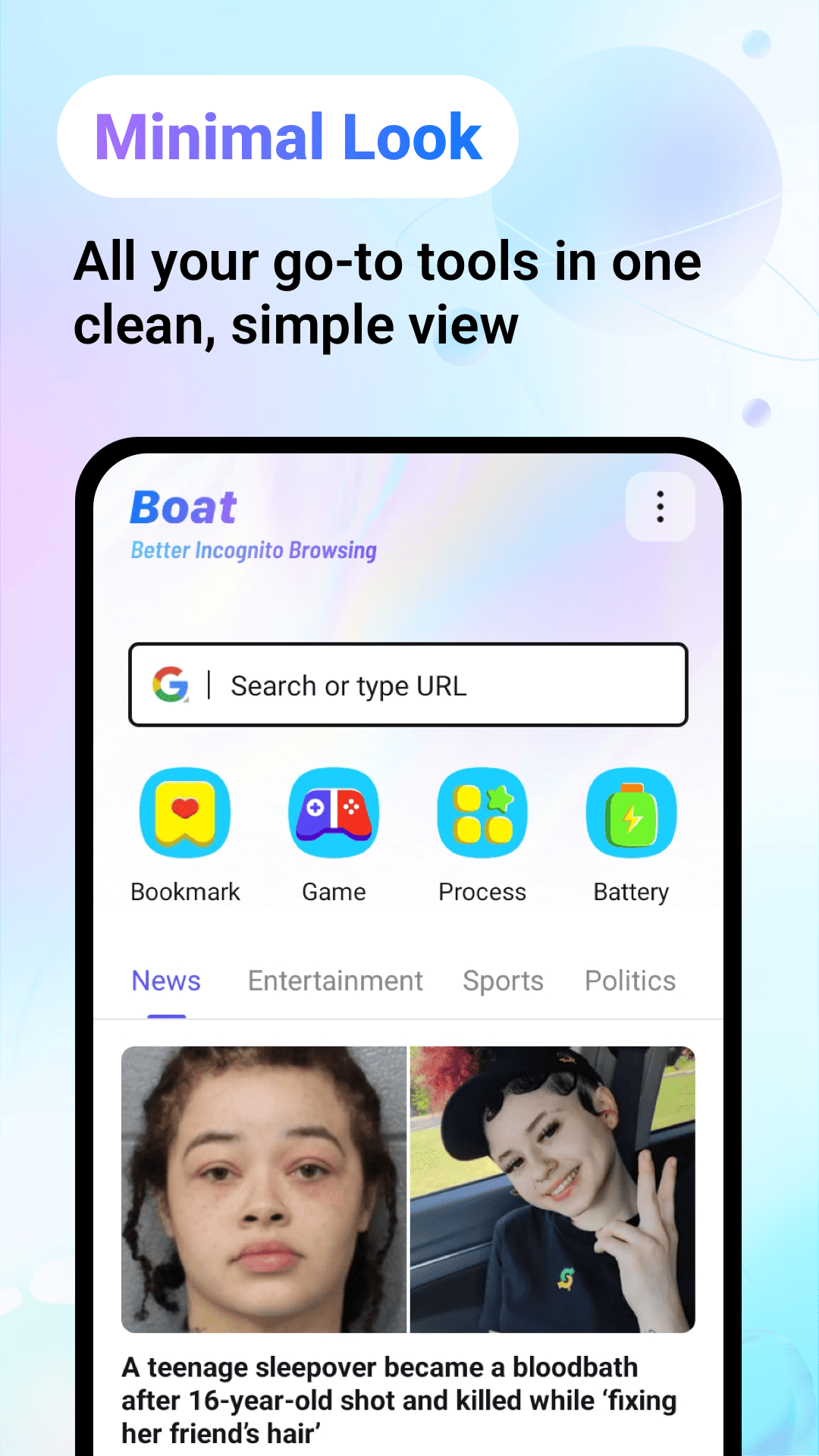 اسکرین شات 2 برنامه Boat Browser: Web & Tools