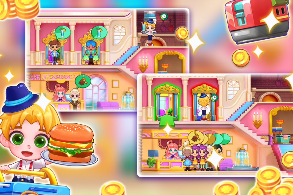 اسکرین شات 5 بازی BoBo World Hotel Management