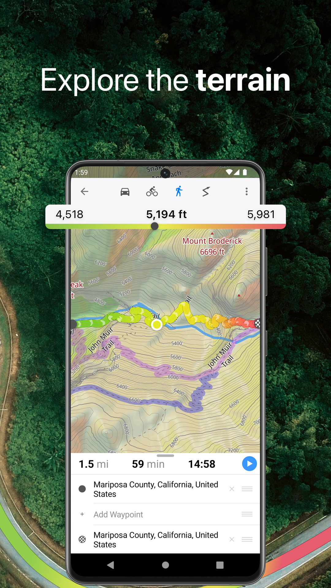 اسکرین شات 4 برنامه Guru Maps — GPS Route Planner