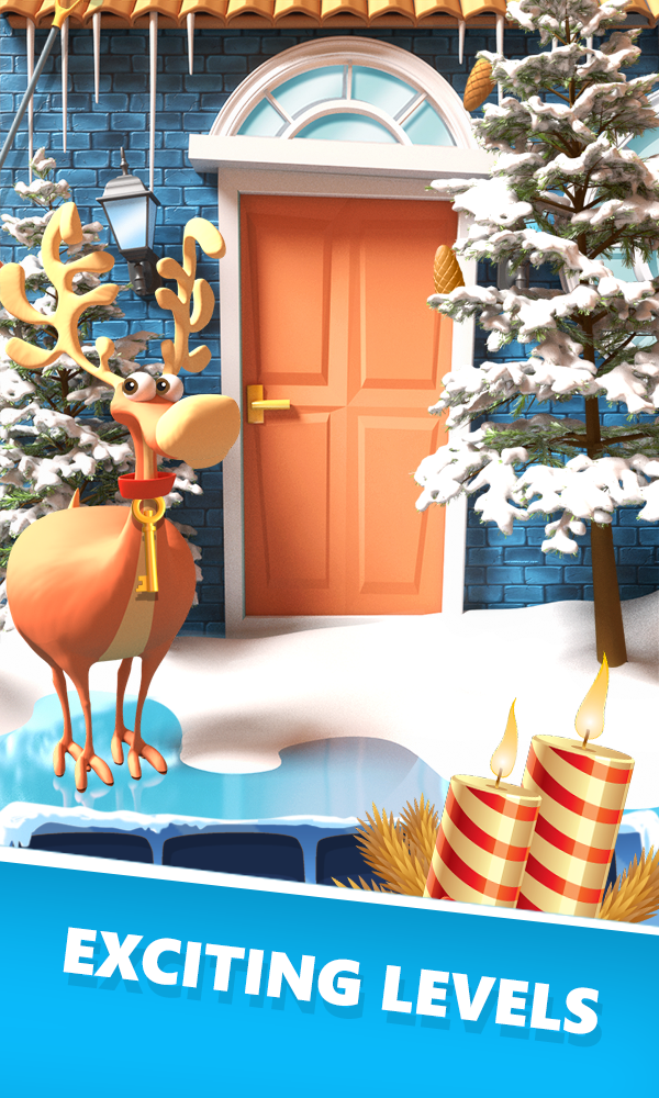 اسکرین شات 4 بازی Open 100 Doors - Puzzle Games