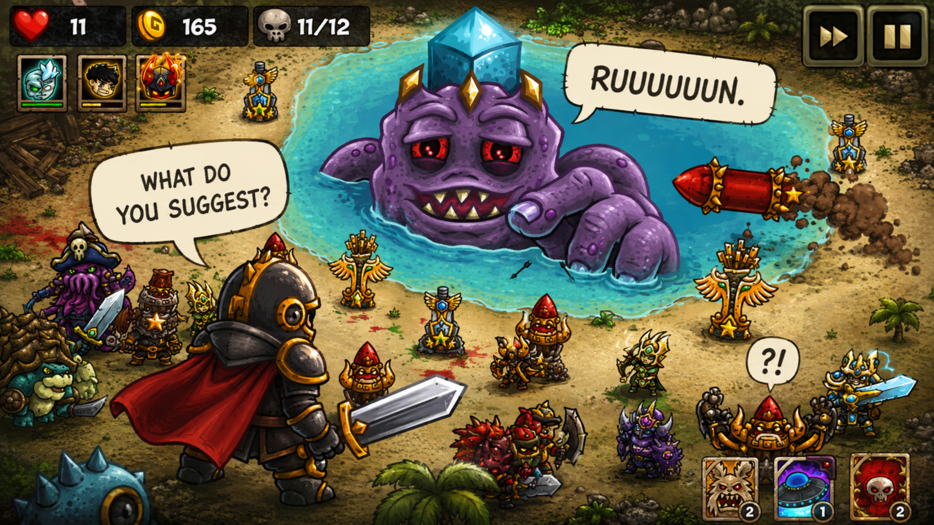اسکرین شات 4 بازی Booblyc TD Realm Tower Defense