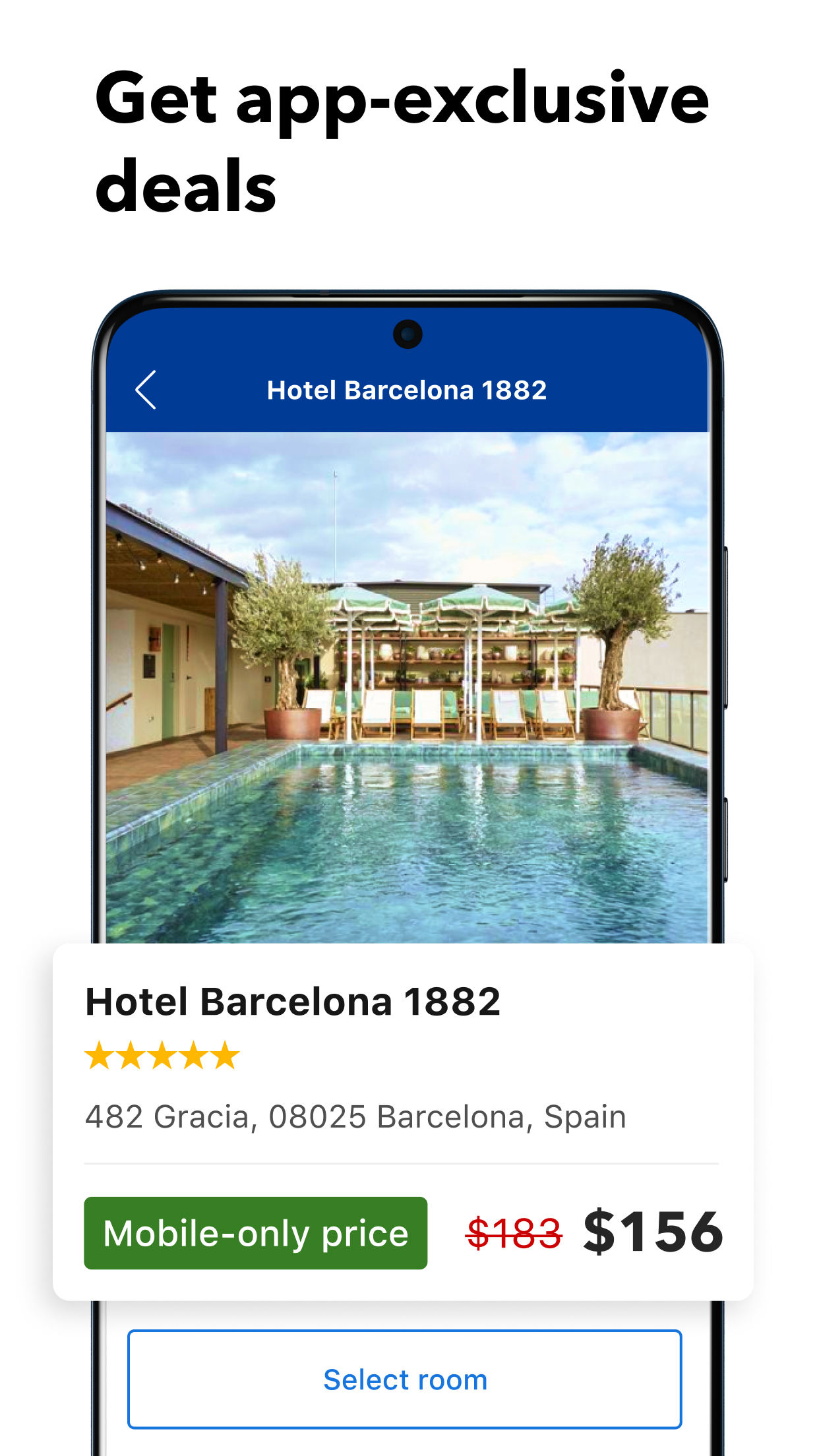 اسکرین شات 4 برنامه Booking.com: Hotels and more