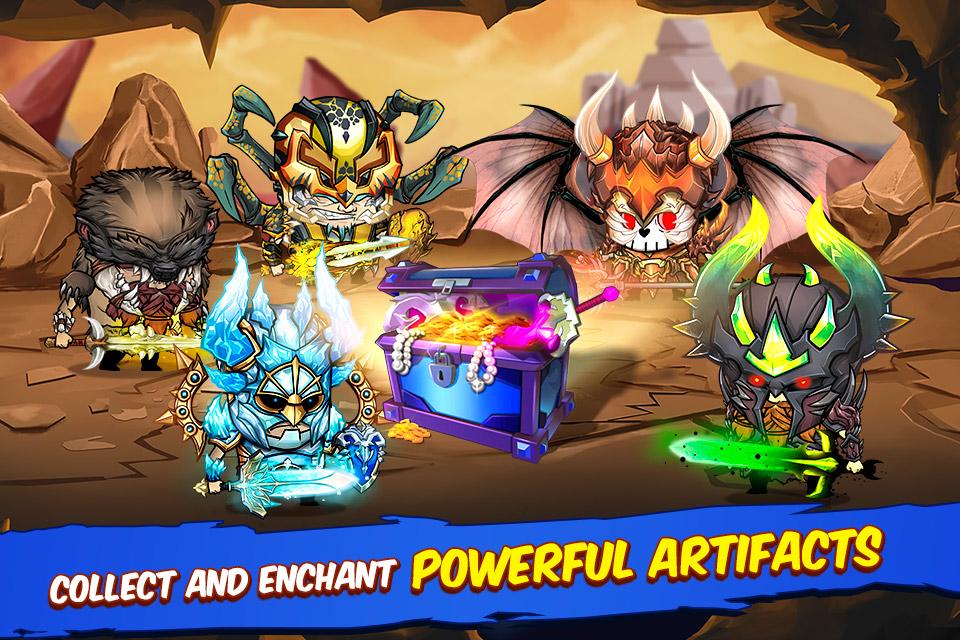 اسکرین شات 3 بازی Tiny Gladiators - Fighting Tou