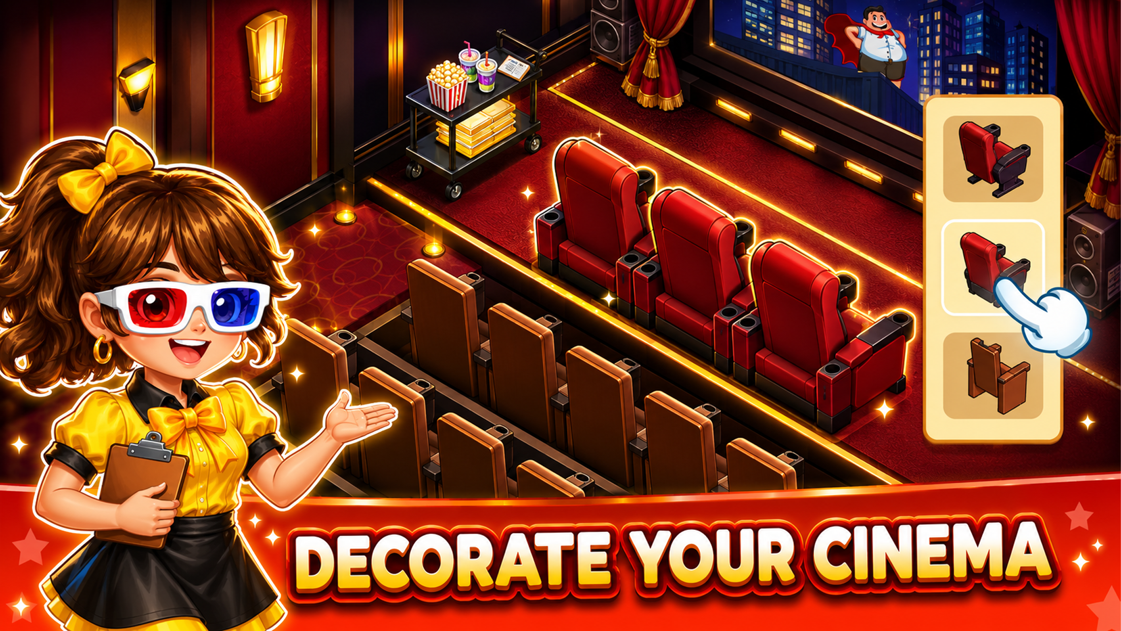 اسکرین شات 6 بازی Cinema Panic 3: Cooking Game