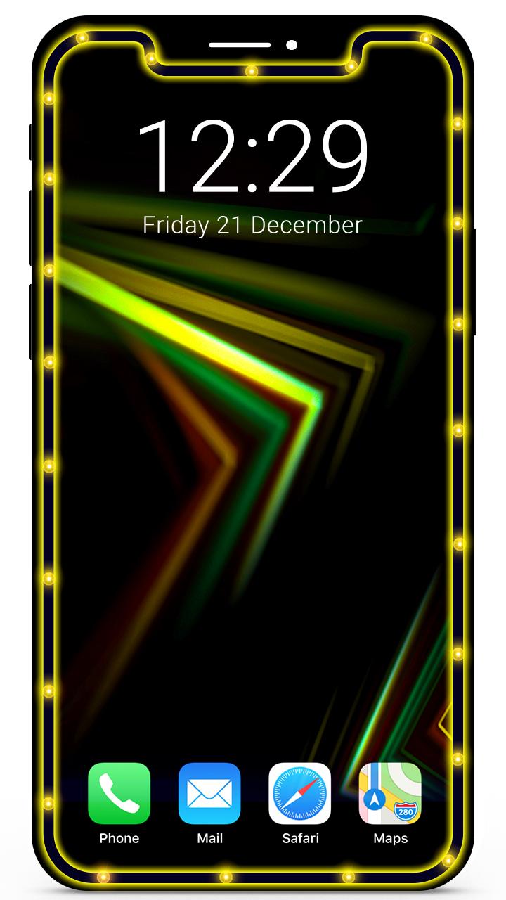 اسکرین شات 2 برنامه Borderlight - Edge Lighting