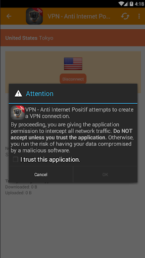 اسکرین شات 3 برنامه Hotspot Vpn Proxy Master - Vpn Free Internet