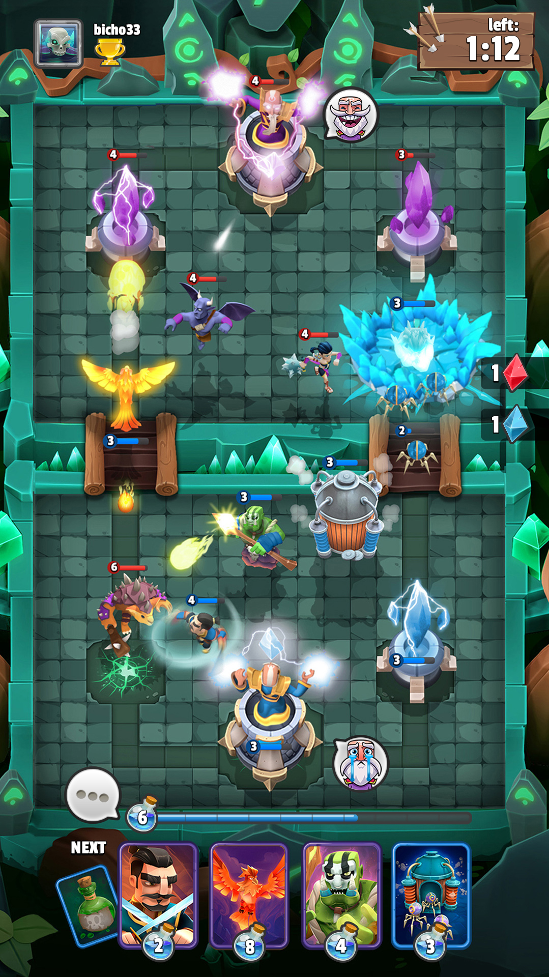 اسکرین شات 3 بازی Clash of Wizards