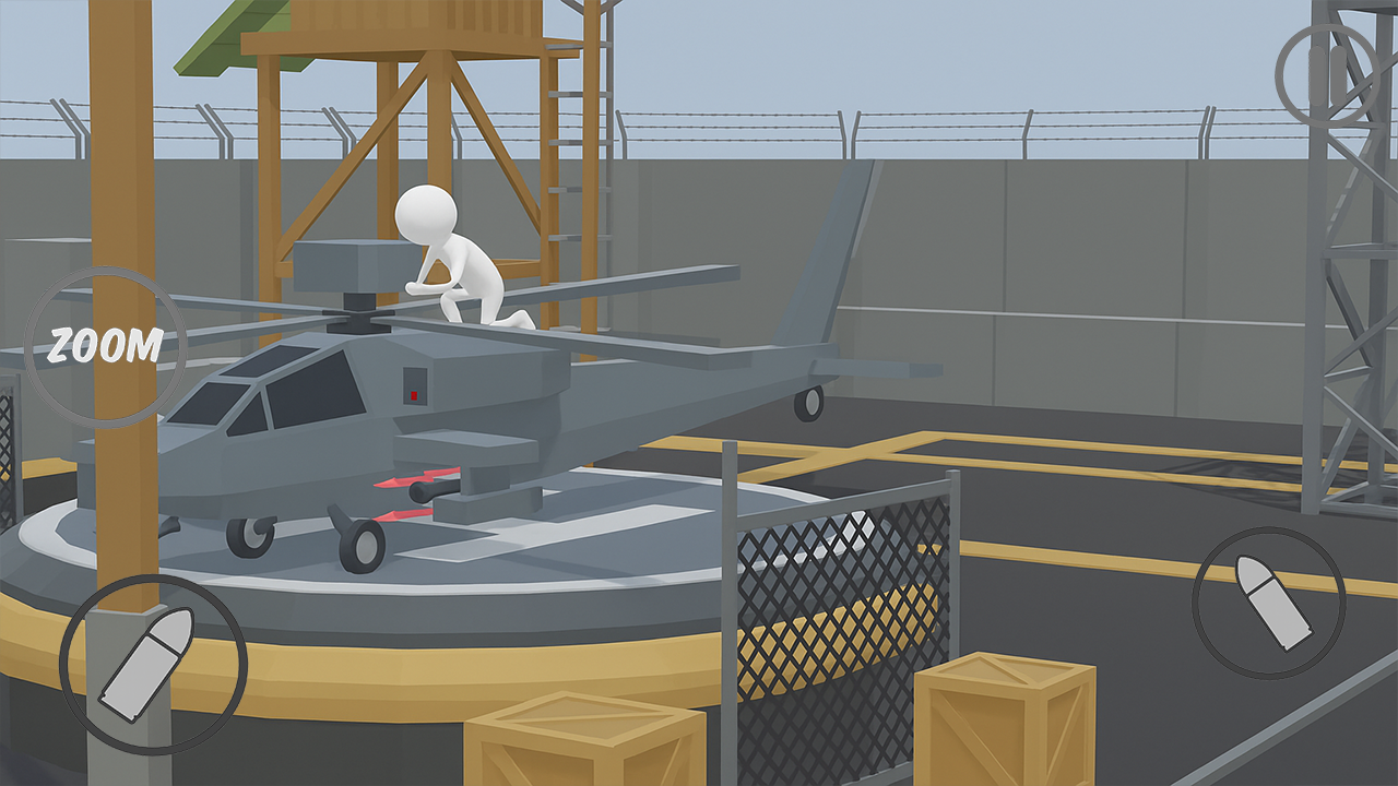 اسکرین شات 3 بازی Stickman Sniper Elite Games