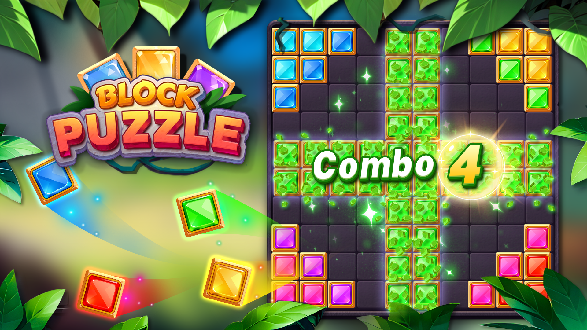 اسکرین شات 2 بازی Jewel Block Puzzle: Gem Crush